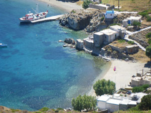 Panoramica della spiaggia di Mesachti